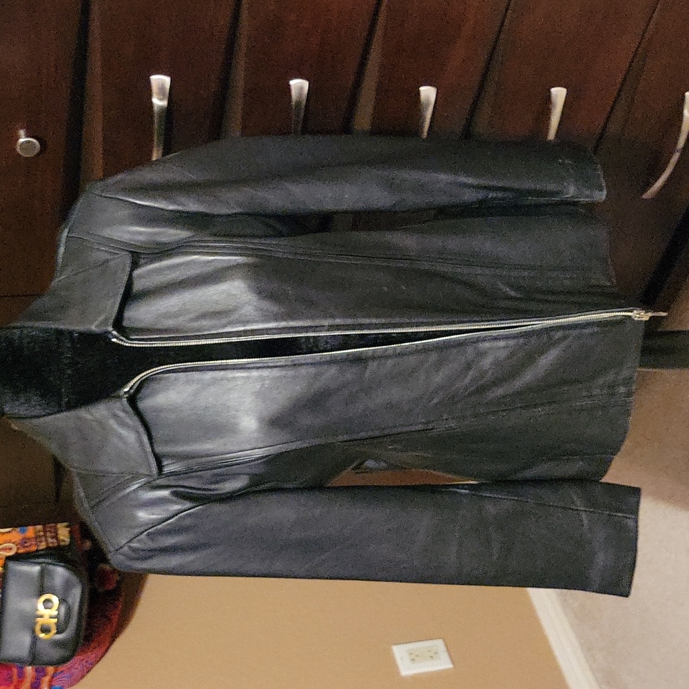 Leather jacket